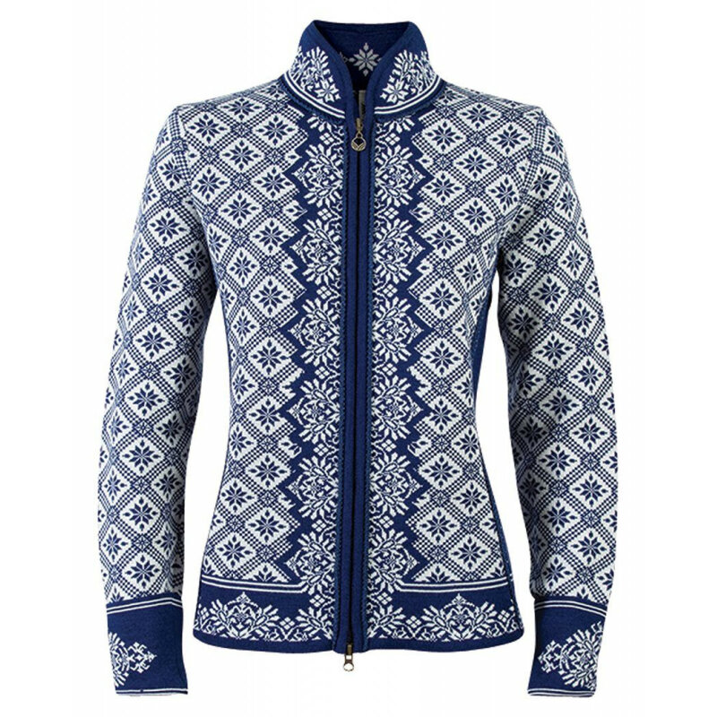 Dale of Norway Christiania Feminine Strickjacke Blau