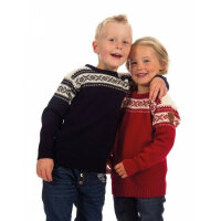 Dale of Norway Cortina Kids Wool Sweater Red