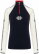 Dale of Norway Geilo Womens Merino Zip Pullover Navy White