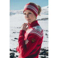 Cortina Merino Womens Sweater Red