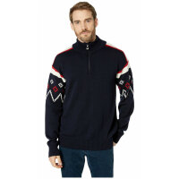 Dale of Norway Seefeld Mens Merino Wool Pullover Navy