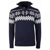 Dale of Norway Myking Mens Merino Wool Sweater Navy