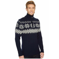 Dale of Norway Myking Mens Merino Wool Sweater Navy