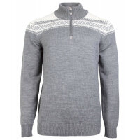 Dale of Norway Cortina Mens Merino Wool Sweater Grey