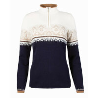 Dale of Norway Moritz Damen Merino Pullover Beige Navy