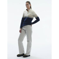 Dale of Norway Moritz Womens Merino Sweater Beige Navy