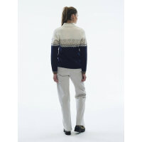 Dale of Norway Moritz Womens Merino Sweater Beige Navy