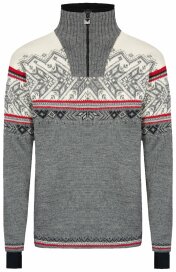 Dale of Norway Vail  Herren Wollpullover WP Grau