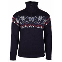 Dale of Norway Fongen Mens Wool Sweater WP Navy