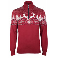 Dale of Norway Christmas Herren Merino Wheinachspullover Rot