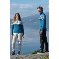 Dale of Norway Myking Womens Merino Wool Sweater Turquoise