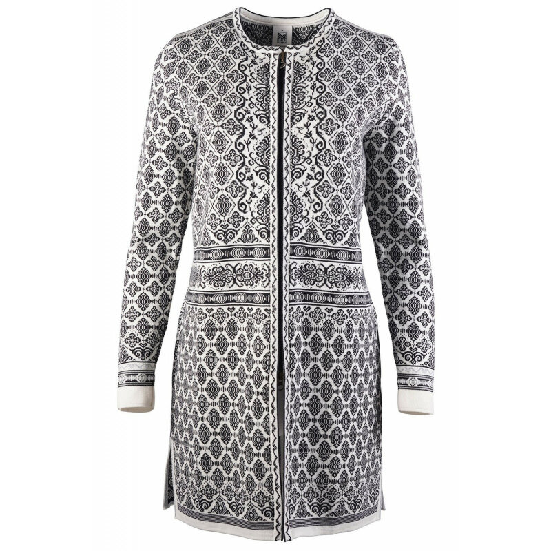 Dale of Norway Ingeborg Feminine Strickjacke Weiss