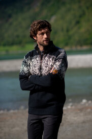 Norge Mens Sweater Black
