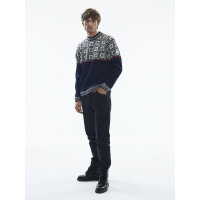 Dale of Norway Tyssøy Unisex Wool Sweater Navy