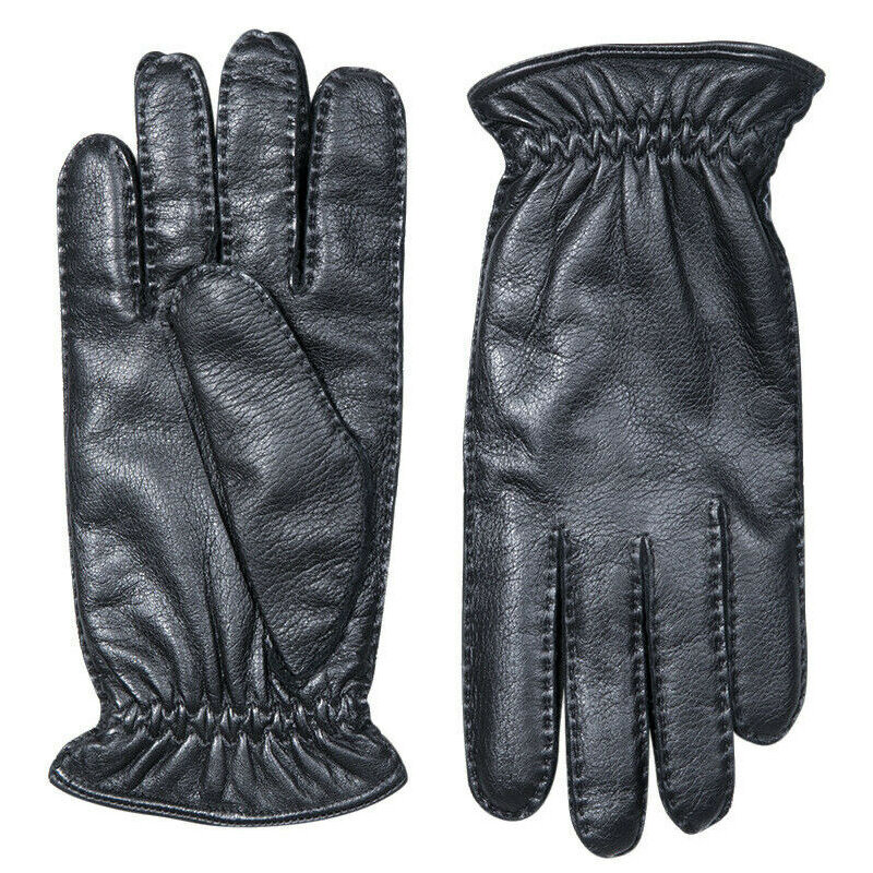 Hestra Montgomery Elk Leather Glove Black