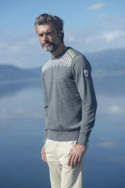 Lillehammer Mens Sweater - Grey