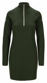 Dale of Norway Geilo Womens Merino Knit Dress Green