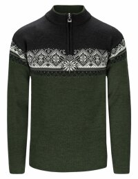 Dale of Norway Moritz Mens Wool Jumper Green