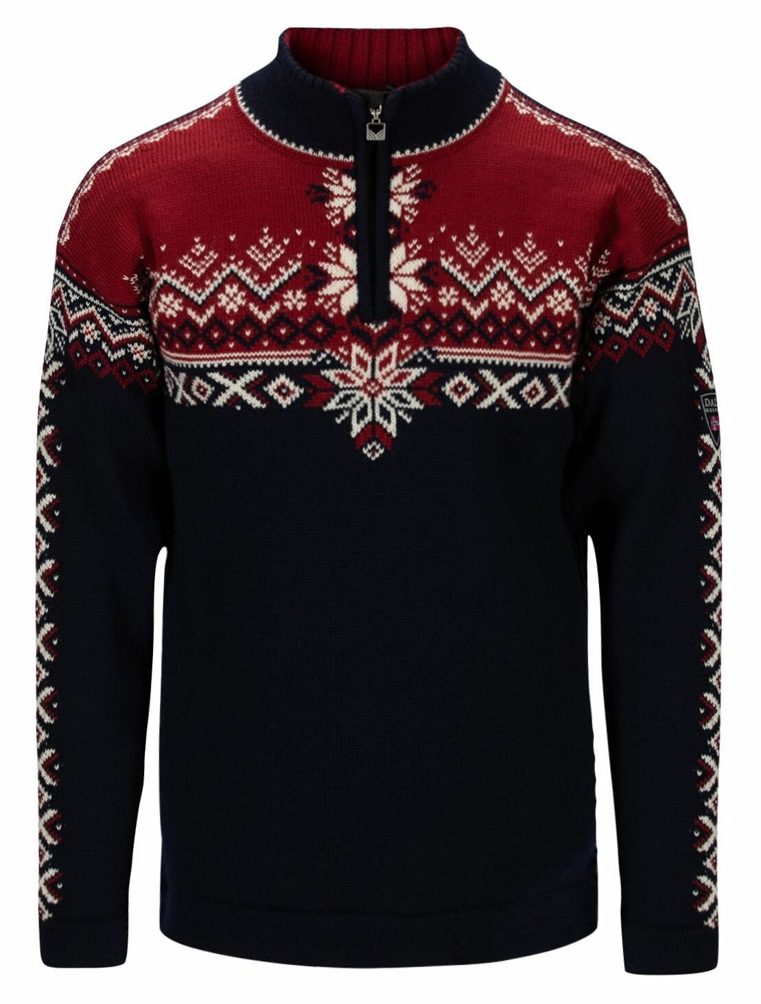 Anniversary 140 Mens Sweater Red/Navy by Dale of Norway - COLDSEASON.com,  289,90 €