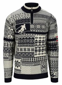Dale of Norway OL History Unisex Sweater - Navy