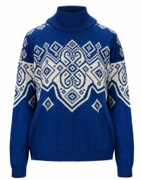 Dale of Norway Falun Heron Womens Wool Sweater Blue