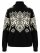 Dale of Norway Falun Heron Womens Wool Sweater Black