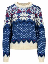 Dale of Norway Vilja Womens Wool Sweater Blue