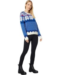 Dale of Norway Vilja Womens Wool Sweater Blue