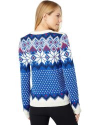 Dale of Norway Vilja Womens Wool Sweater Blue