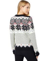 Dale of Norway Vilja Womens Wool Sweater Black White