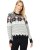 Dale of Norway Vilja Womens Wool Sweater Black White