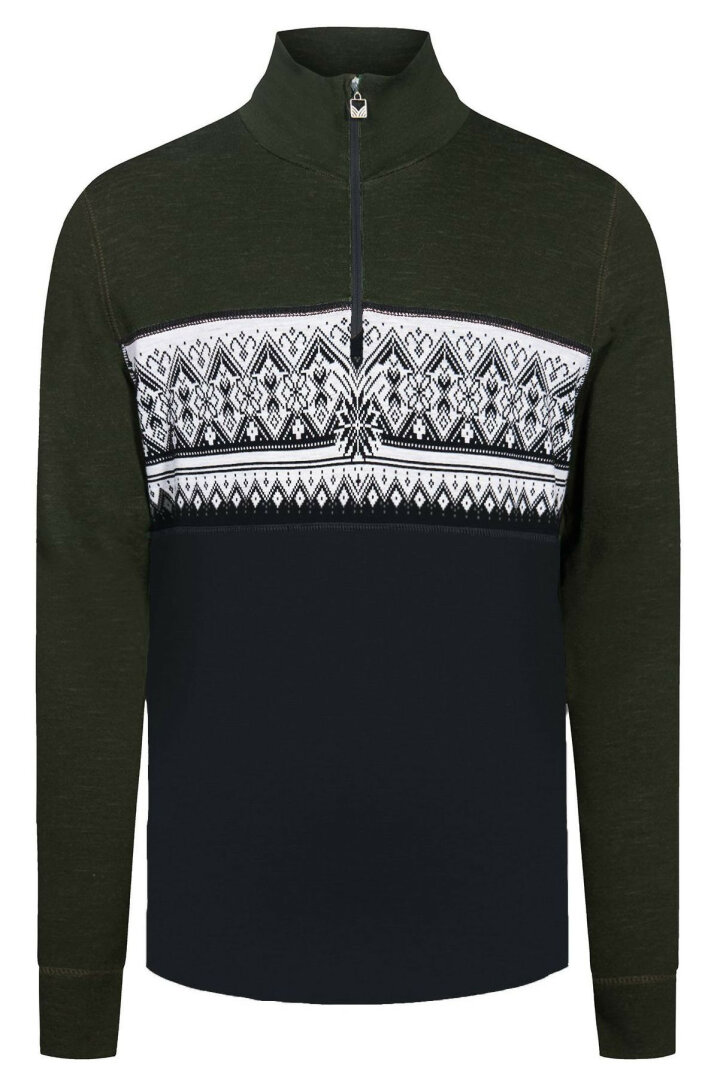 Moritz Basic Mens Sweatshirt Darkgreen