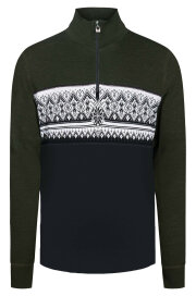 Dale of Norway Moritz Basic Mens Merino Sweatshirt Darkgreen