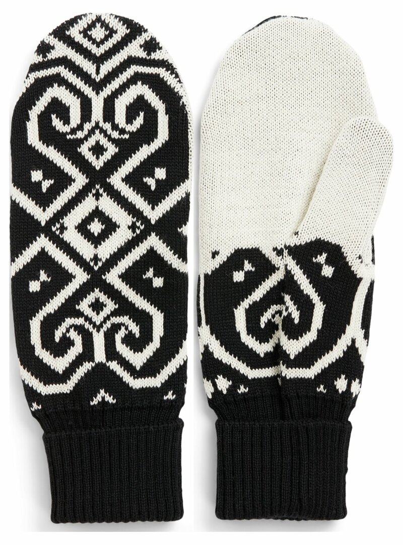 Falun Mitts - Black/White