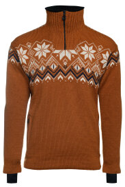 Dale of Norway Fongen Mens Wool Sweater WP Copper