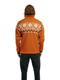 Dale of Norway Fongen Mens Wool Sweater WP Copper