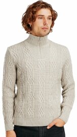 Dale of Norway Hoven Mens Wool Sweater Beige