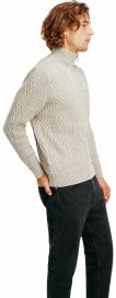 Dale of Norway Hoven Mens Wool Sweater Beige