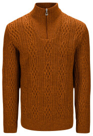 Dale of Norway Hoven Mens Wool Sweater Copper