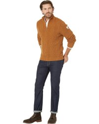 Dale of Norway Hoven Mens Wool Sweater Copper