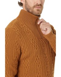 Dale of Norway Hoven Mens Wool Sweater Copper