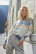 Vilja Womens Sweater - Blue/White