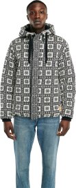 Alvøy Quilted Mens Cardigan Weatherproof Black