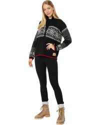 Dale of Norway Elis Womens Wool Sweater Black