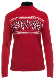 Dale of Norway Tindefjell Womens Merino Sweater Red