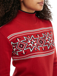 Dale of Norway Tindefjell Womens Merino Sweater Red