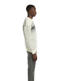 Vall&oslash;y Mens Sweater - White