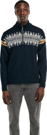 Dale of Norway Aspøy Mens Merino Wool Sweater Navy