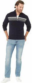 Dale of Norway Dalestølen Mens Merino Wool Sweater Navy