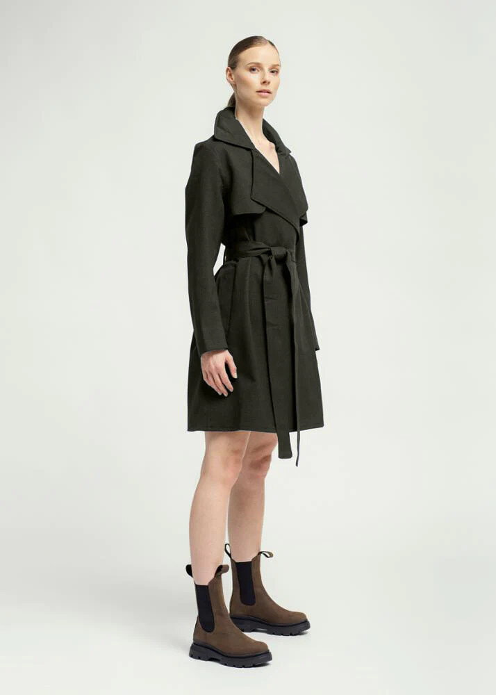 Yr Coat - Rosin Dark Green